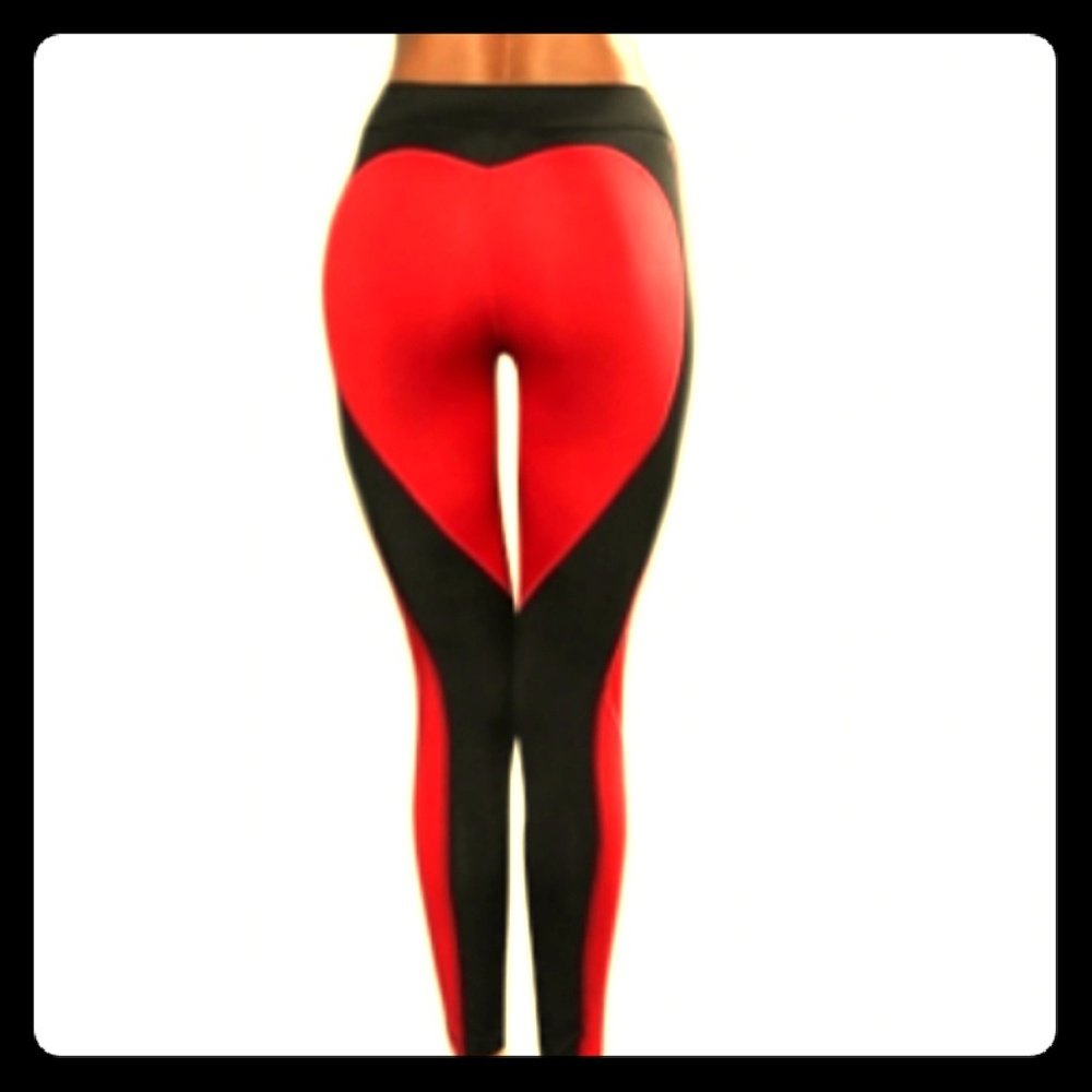 Leggings Heart Shaped Bottom