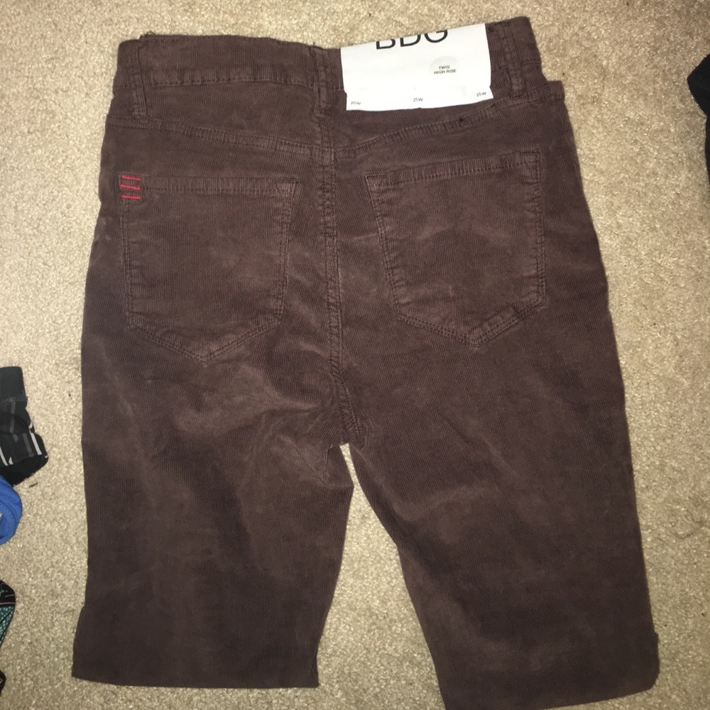 BDG corduroy twin high rise pant