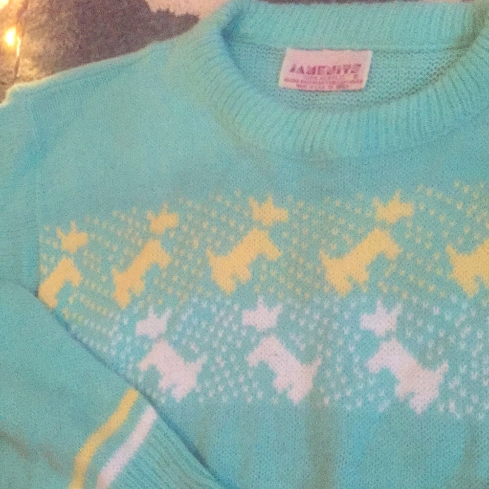 Vintage Scottie Sweater