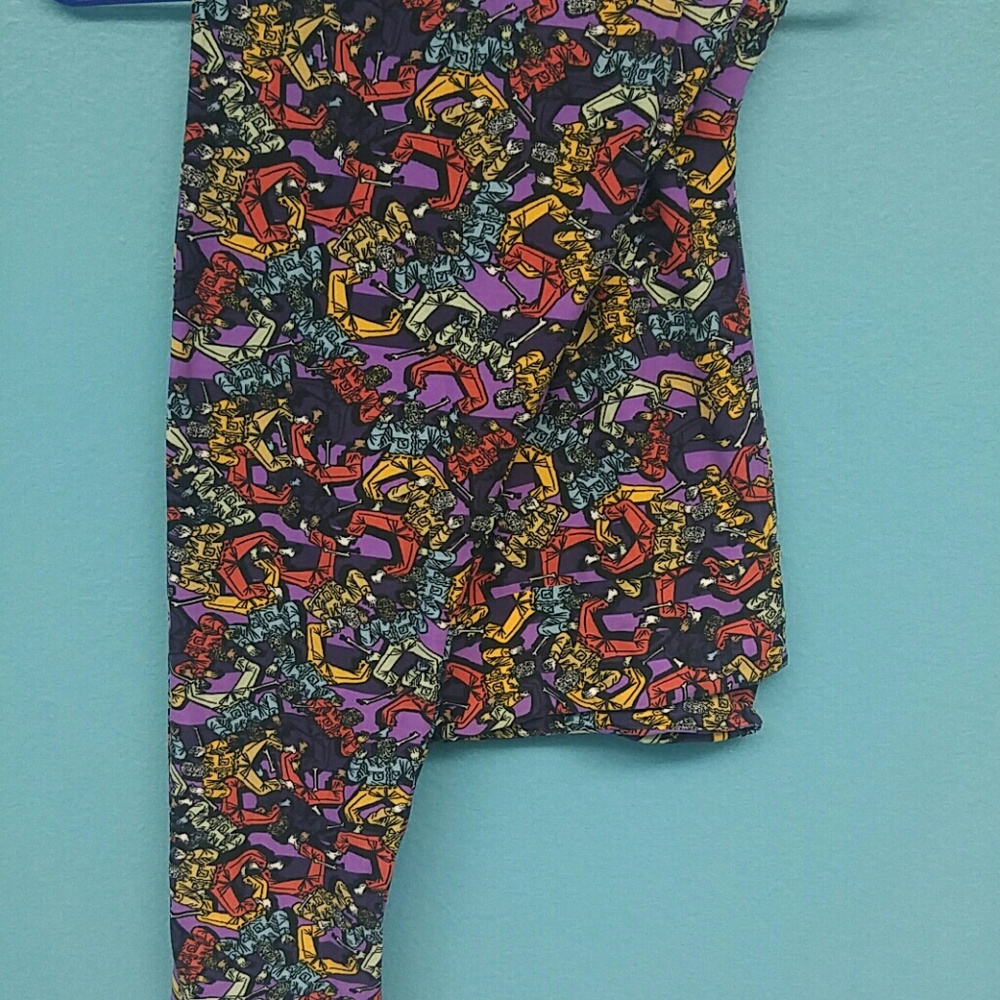 NWT. LuLaRoe TC2 Halloween wolfman leggings.