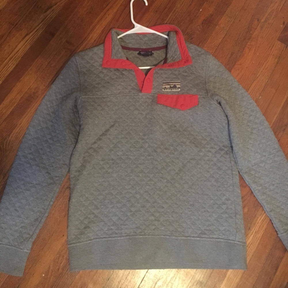 Patagonia Organic Cotton Quilted Snap-T Pullover
