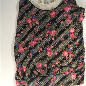 Weavers Floral Tank Top
