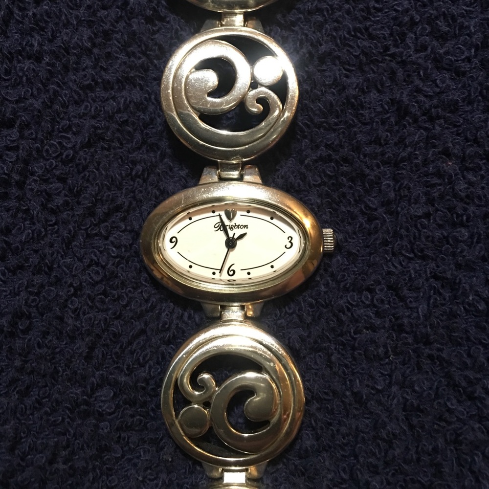 Brighton Contempo Beaumont Silvertone watch