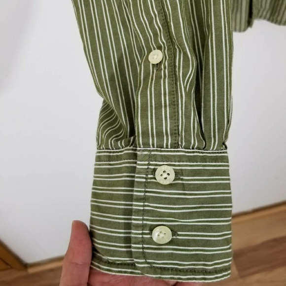 Hollister Mens Striped Longsleeve ButtonDown Shirt - Picture 3 of 5