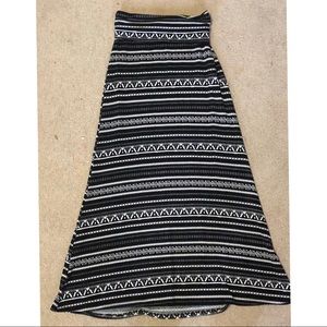 Long cotton skirt