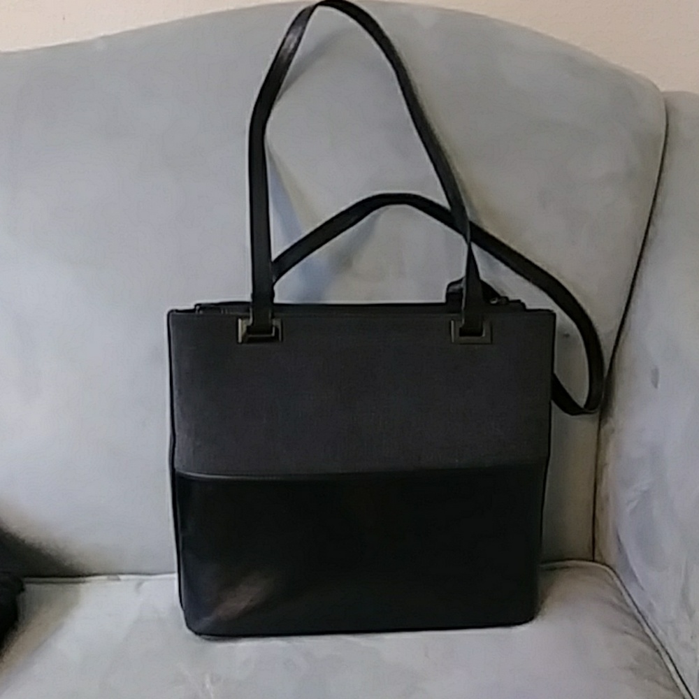 Stuart Weitzman Black Silver Hardware