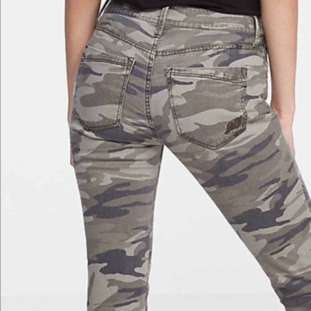 New Express Camouflage Jeans