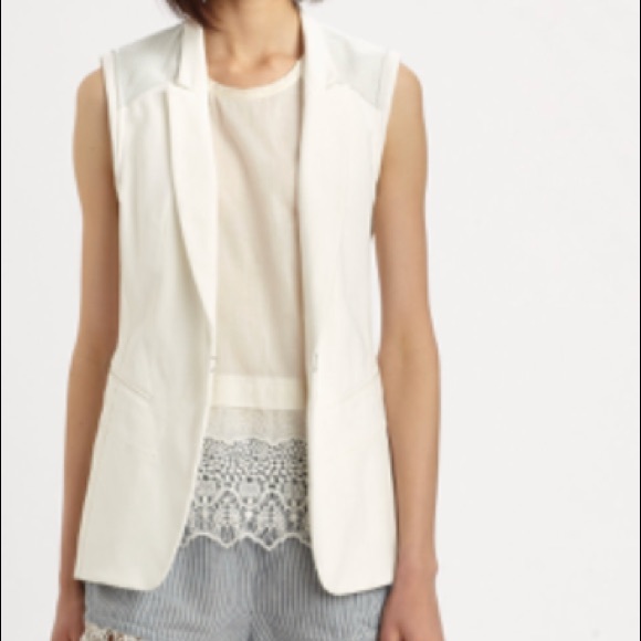 Rag & Bone sleeveless blazer - Picture 3 of 3