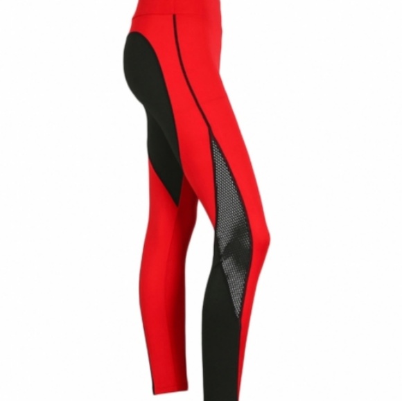 Sexy Heart Shaped Bottom Black and Red leggings - Picture 2 of 3