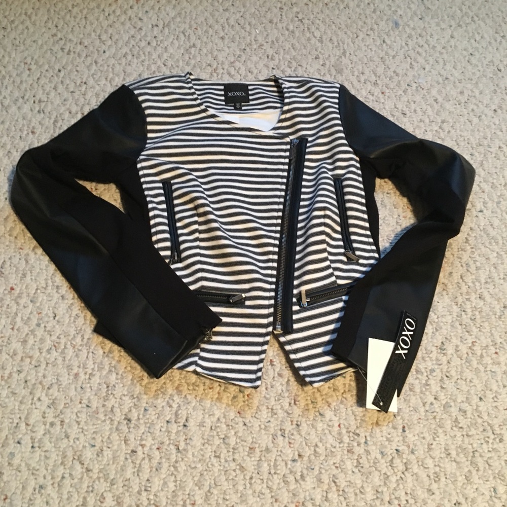 NWT leather jacket
