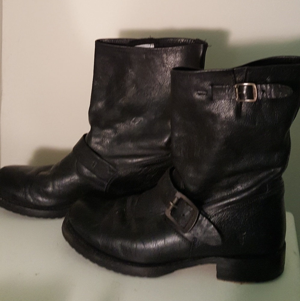 FRYE combat boots