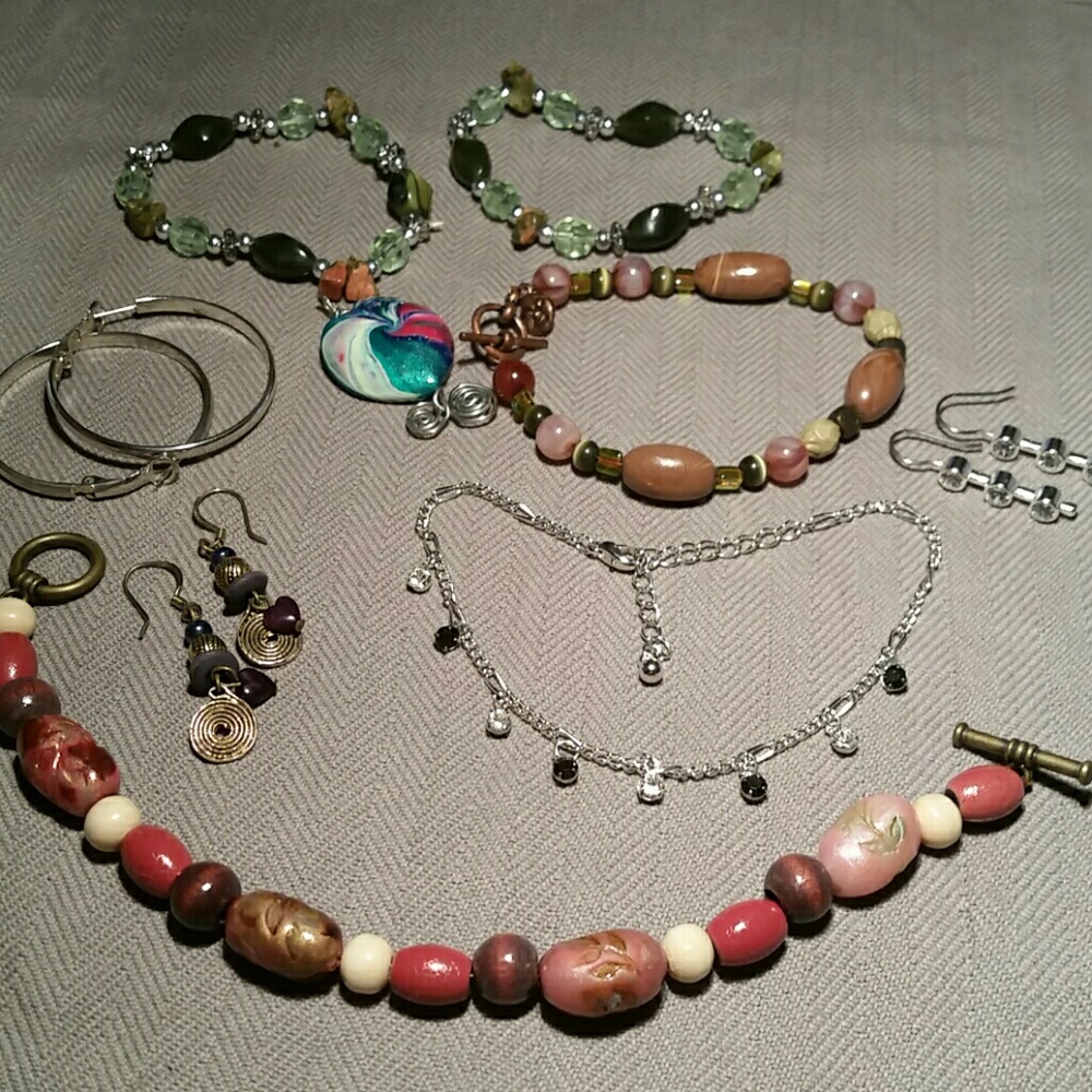 HUGE JEWELRY LOT For Parts or Wear! Wonderful!