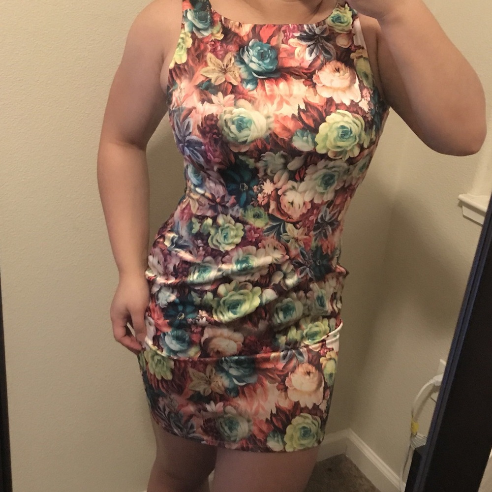 Floral Bodycon Dress