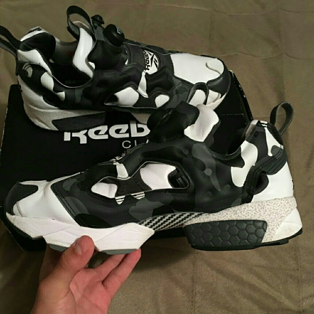 Bape x Reebok instapump fury