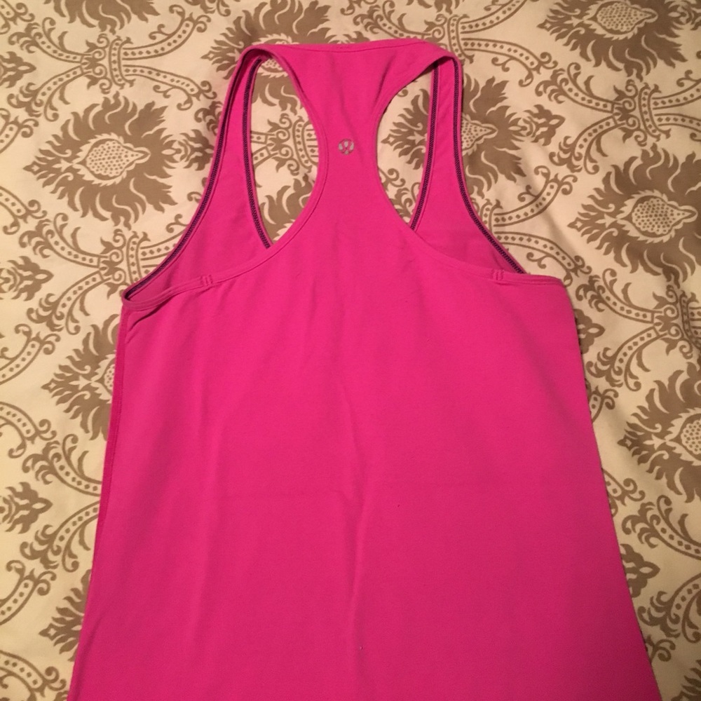 Hot pink Lululemon racerback