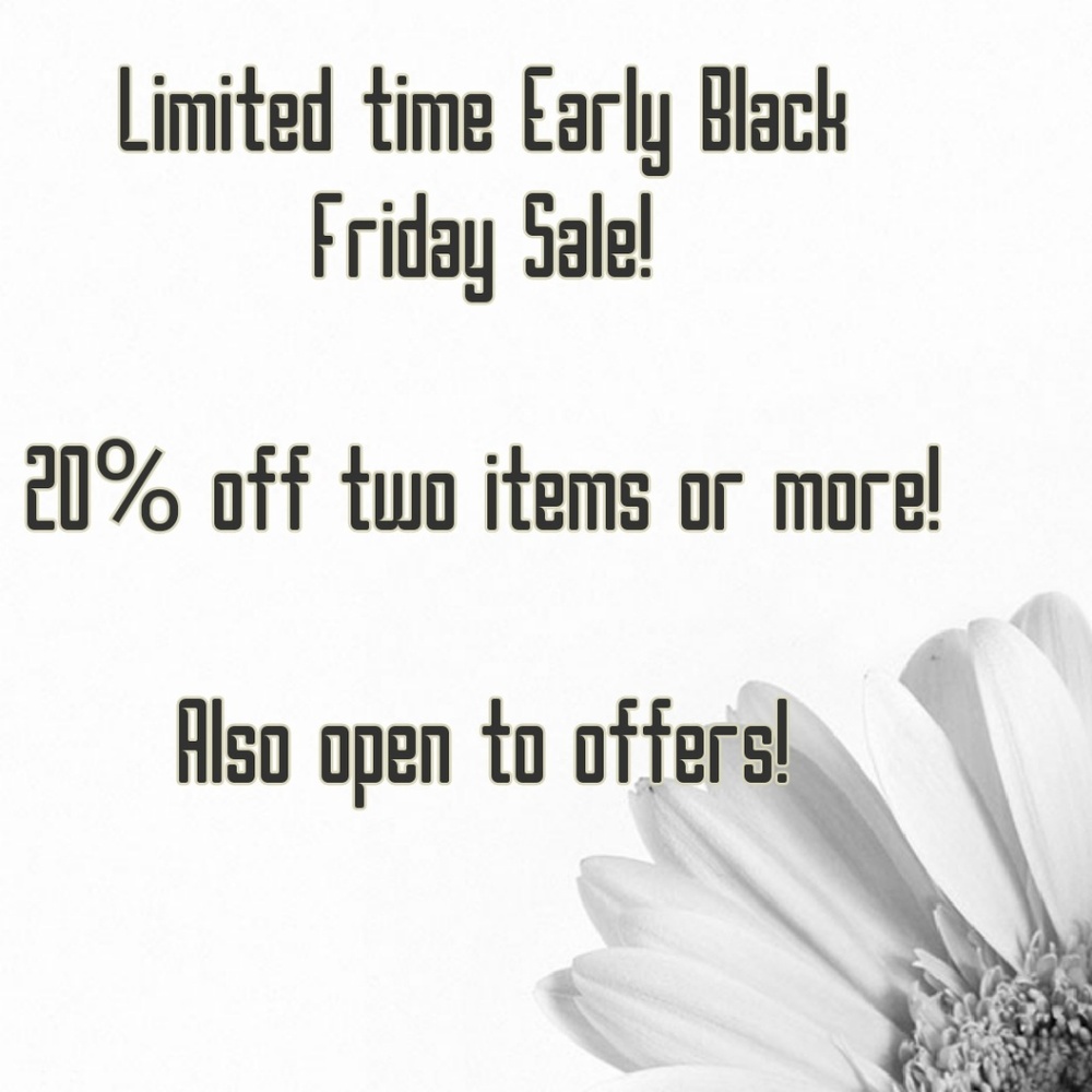 Black Friday Sale!