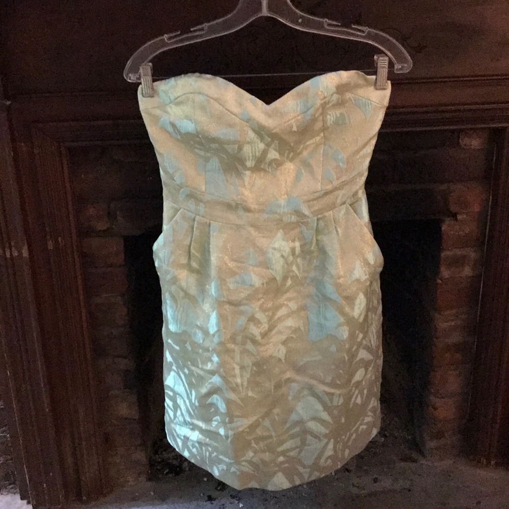 kate spade new york strapless Faye dress