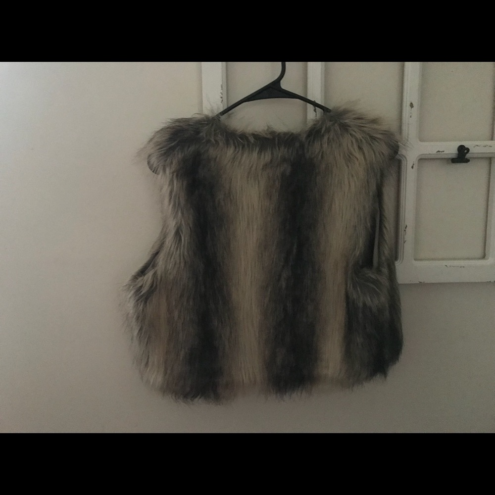 Fur vest