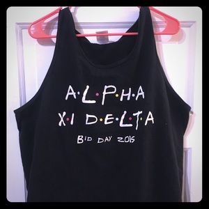 Alpha Xi Delta XL Tanktop
