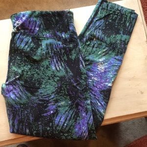 Tuff athletics work out leggings size m