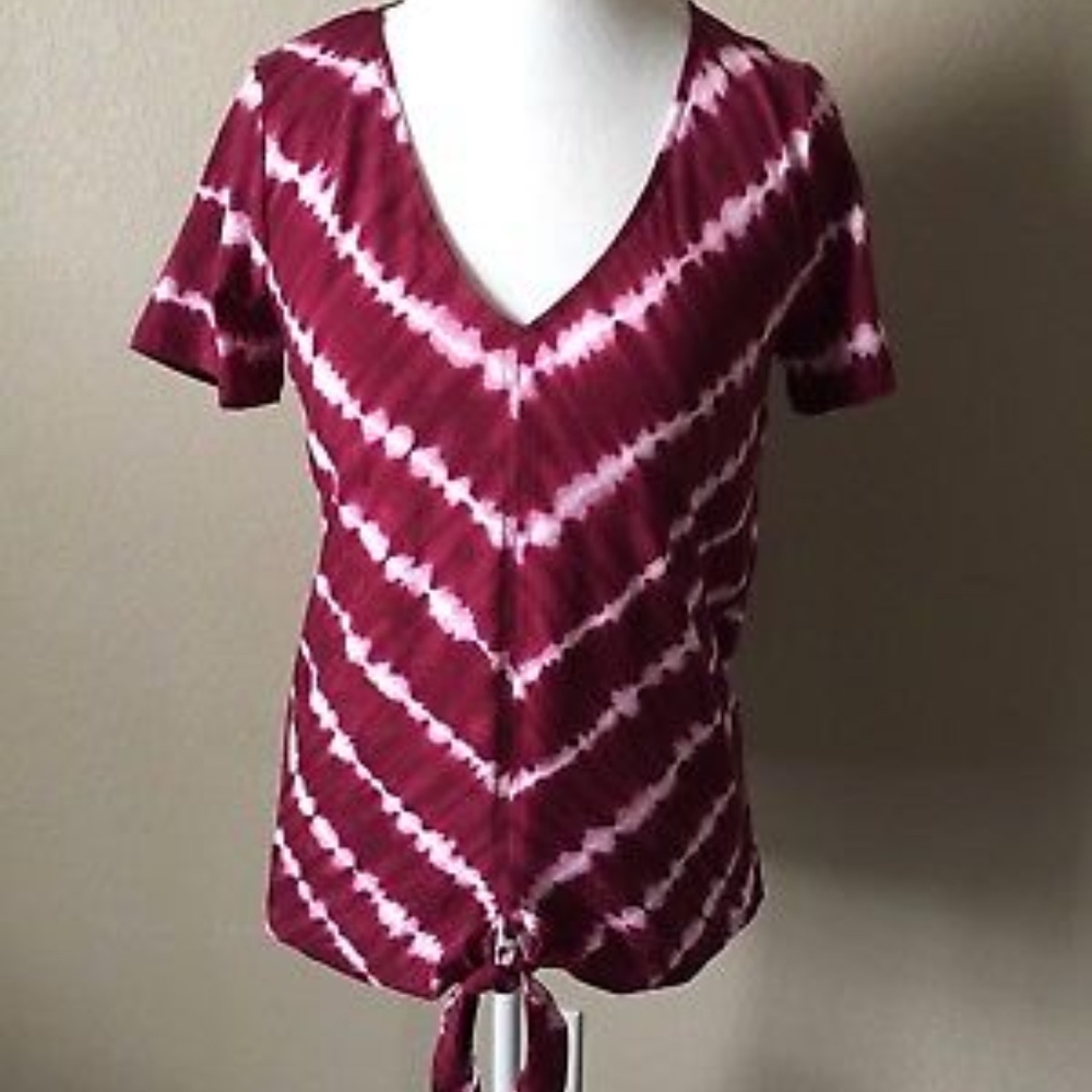 Jones New York Signature Top Tie Dye