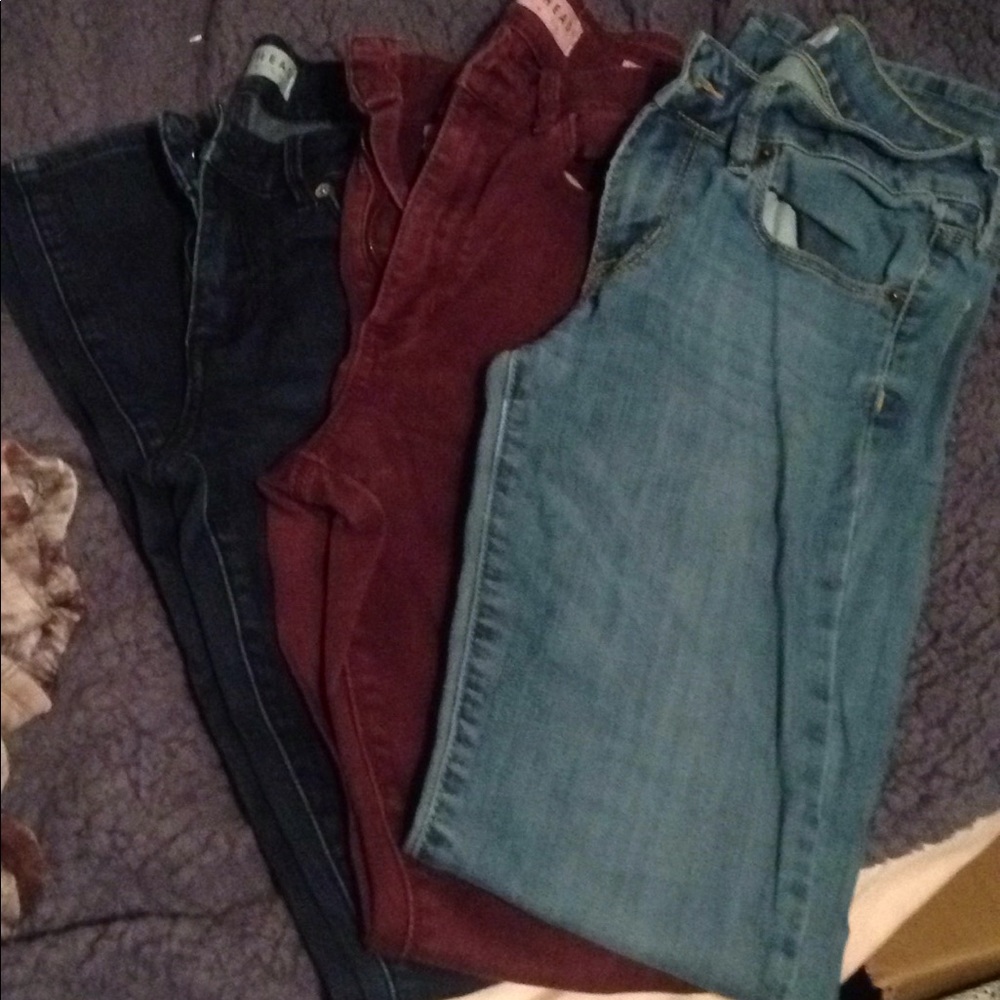 pacsun skinny jeans bundle!