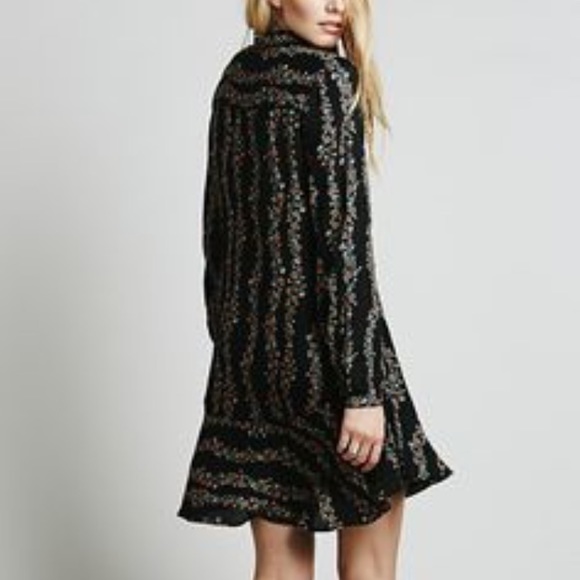 Free People Long Sleeved Dress - Picture 2 of 8