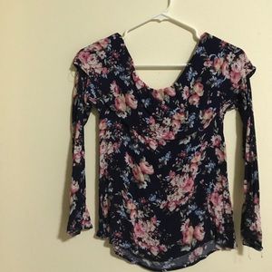 HIP Floral Top-Size XS