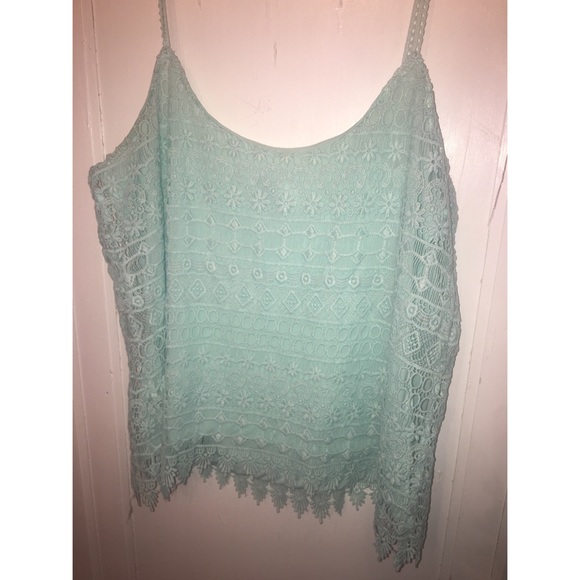 Mint Crop Top - Picture 2 of 4
