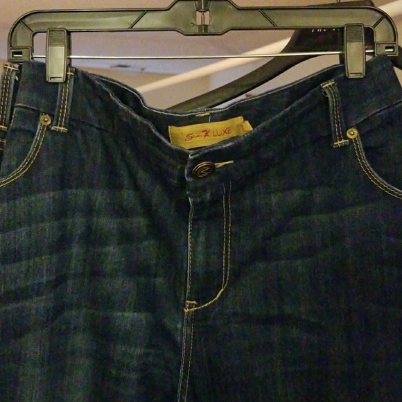 SEVEN PLUS SIZE BLING JEAND - Picture 3 of 3