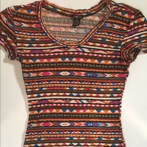 Rue 21 Aztec Print T-shirt