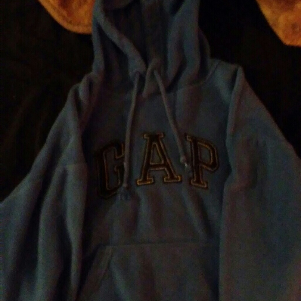Blue and black Gap sweatshirt