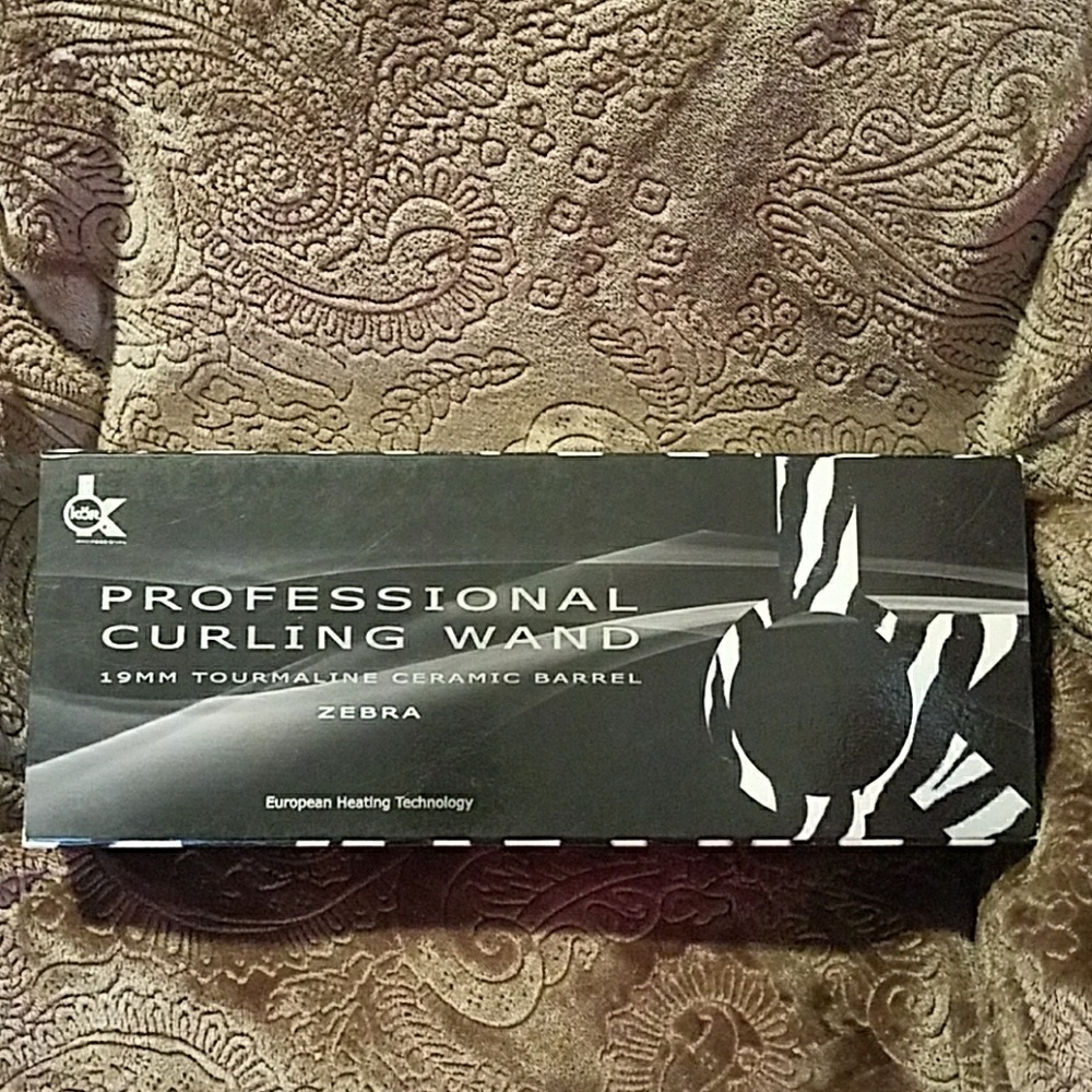 PROFESSIONAL CURLING WAND 19MM ZEBRA