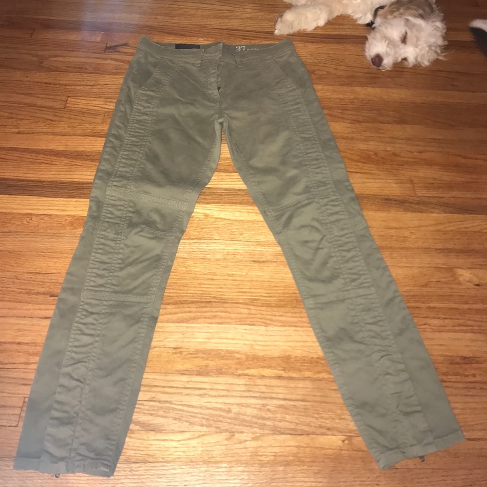J. Crew olive green pants