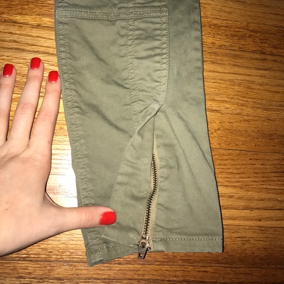 J. Crew olive green pants - Picture 3 of 6