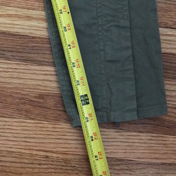J. Crew olive green pants - Picture 6 of 6