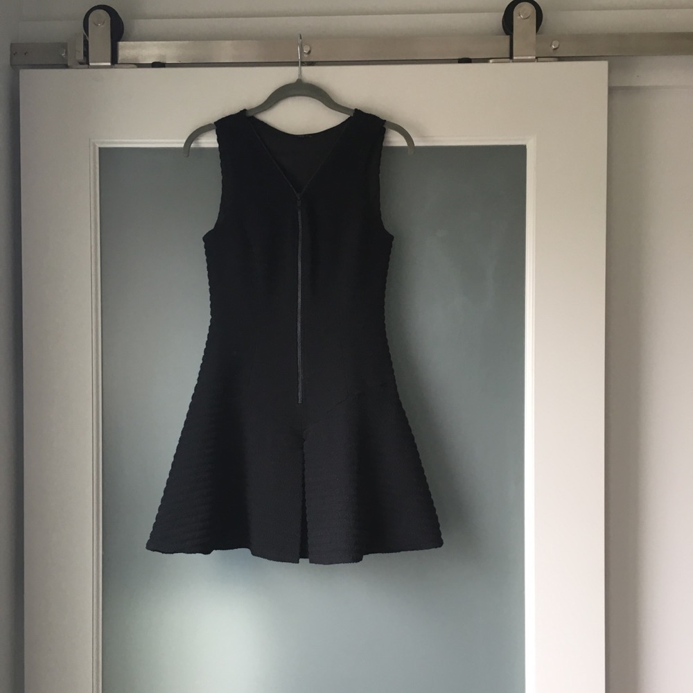 Theory Black Mini Dress