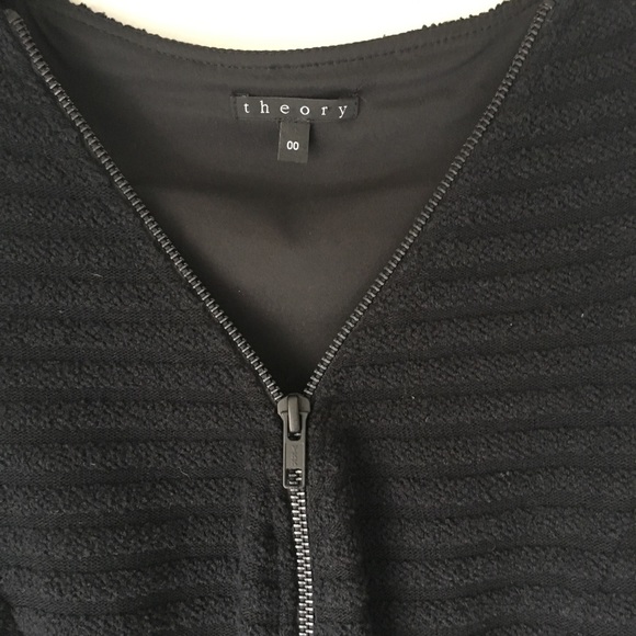 Theory Black Mini Dress - Picture 5 of 5