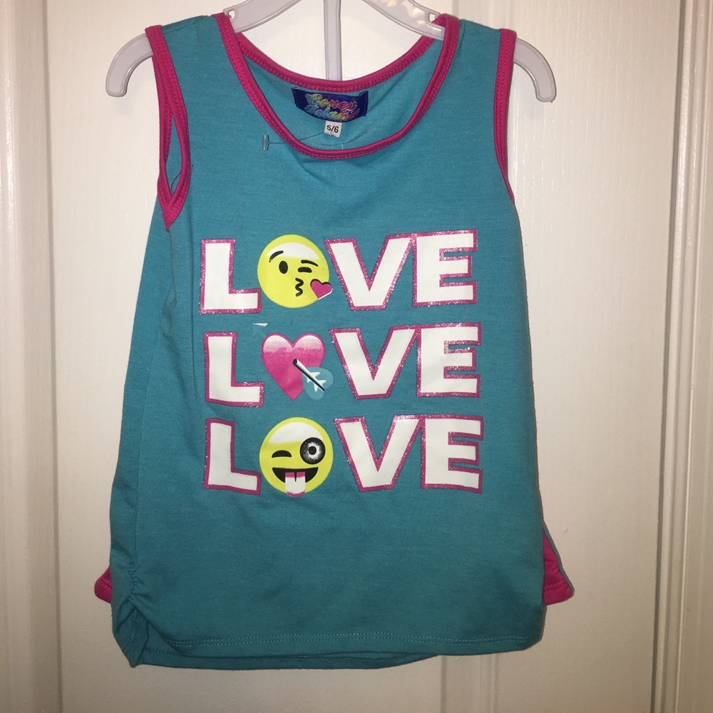 Coney Island girl’s 2pcs sleeveless top & short