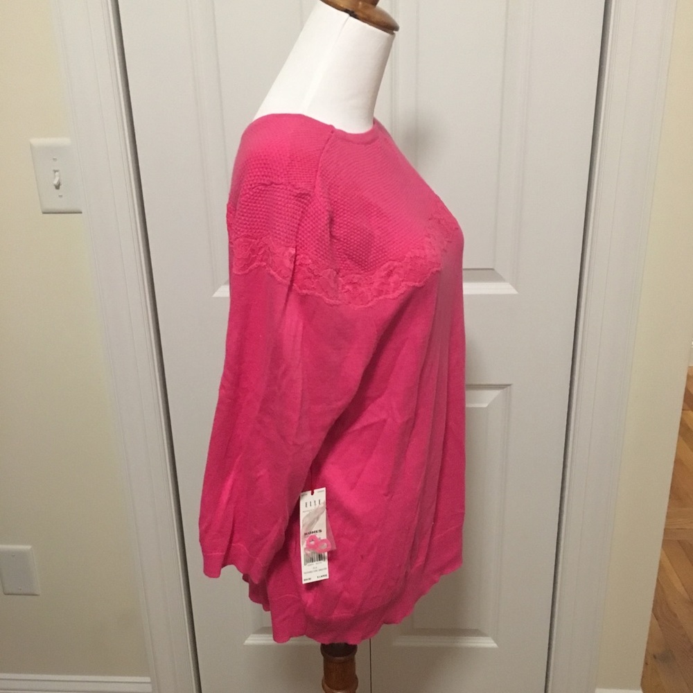Elle pink sweater
