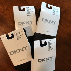 DKNY OPAQUE TIGHTS (price includes all four pairs)