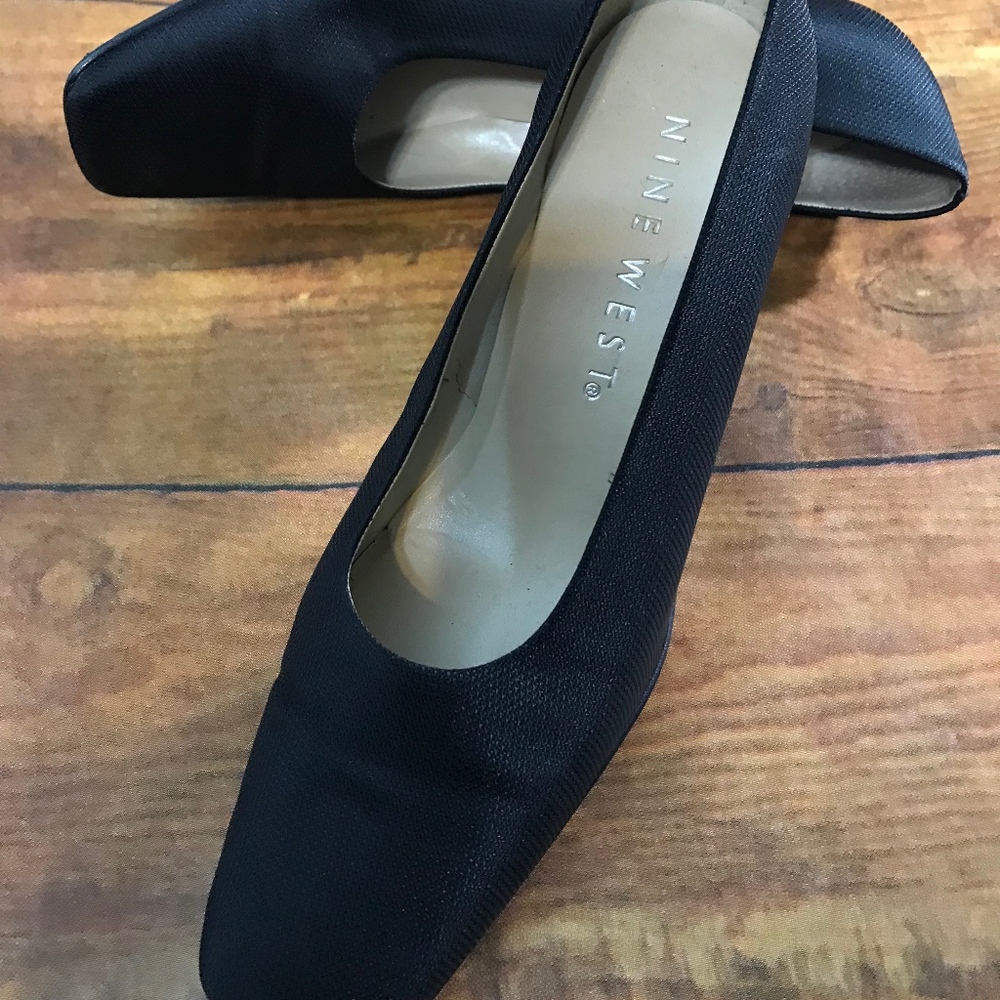 Nine West Women's Reed Black Heels - 8M