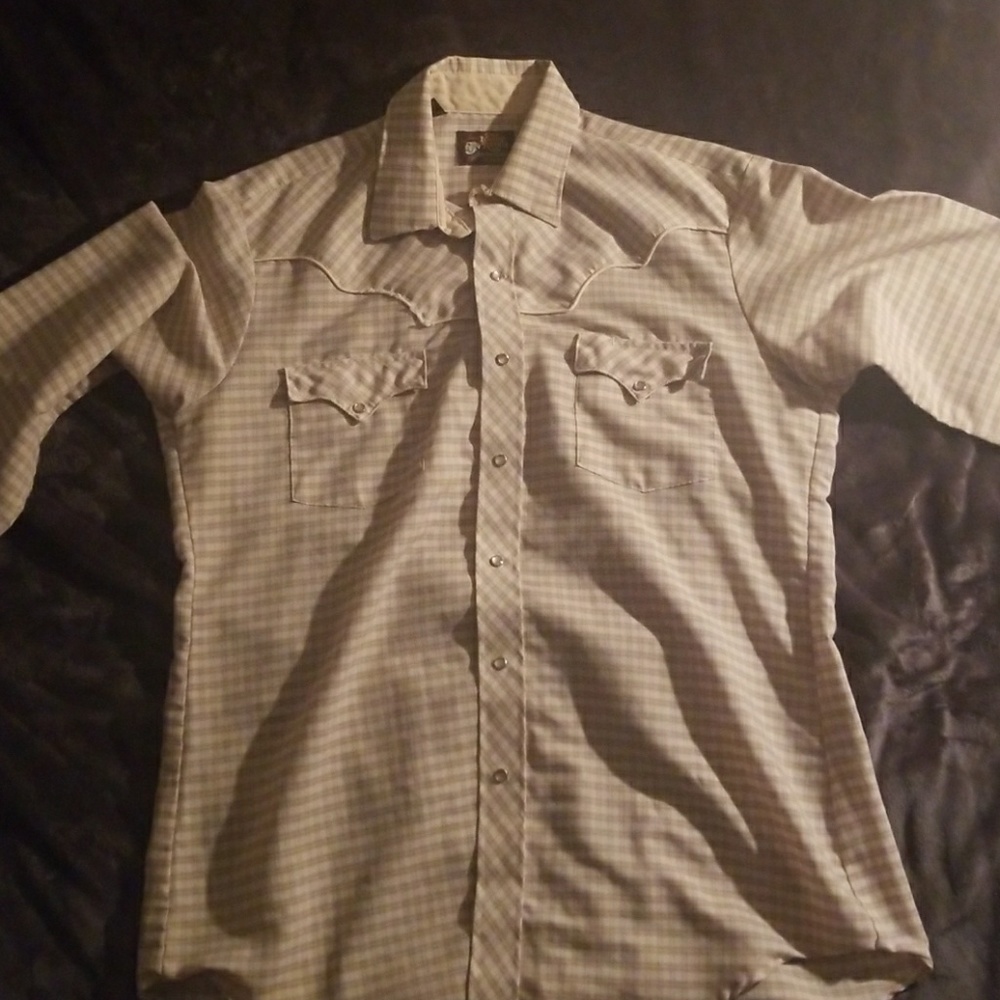 Kenny Rogers Western Plaid
