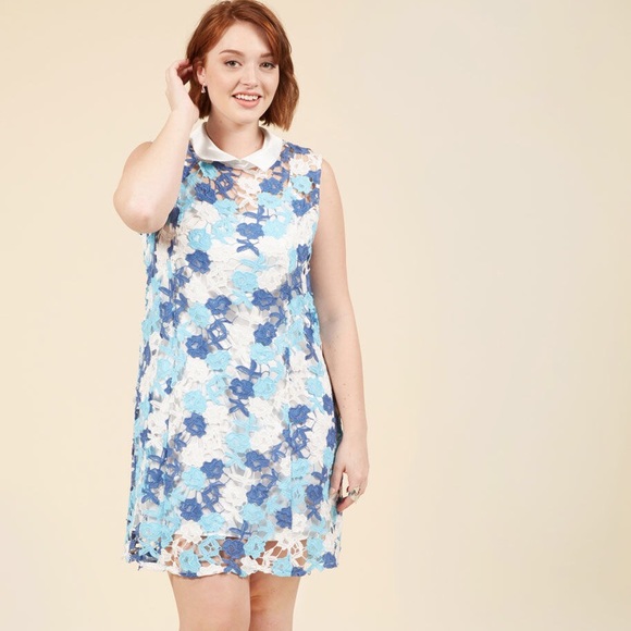 modcloth shift dress