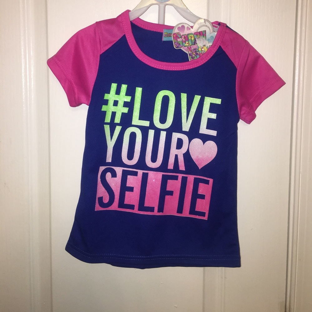 Coney Island girl 2pcs top and short set Navy/pink