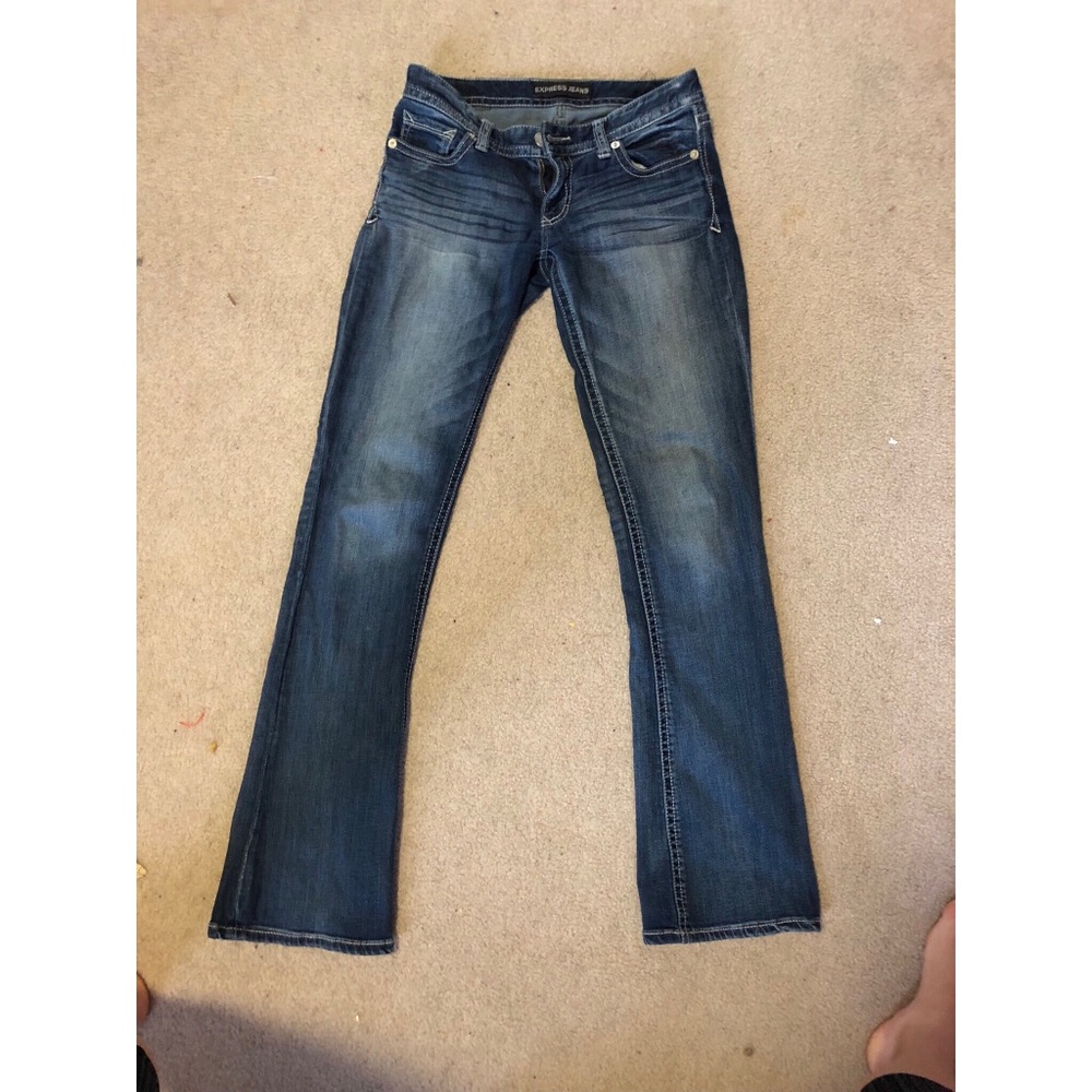 Like new Express jeans