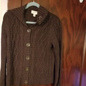 Chocolate Brown cardigan