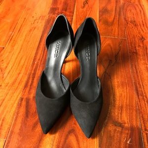 Vince Celest Black Suede Pump