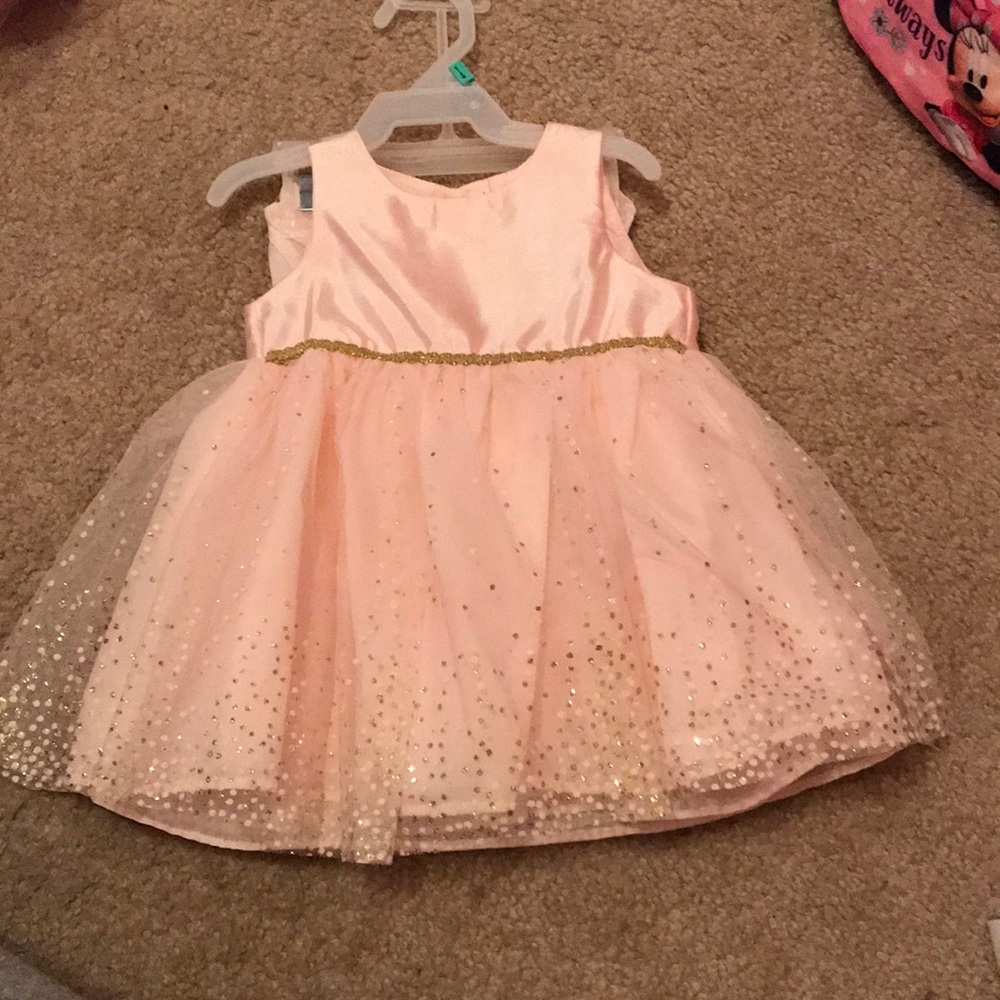 Brand new pink and gold dress!