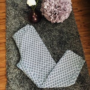 ❗️FINAL❗️ Navy Blue and White Graphic Trousers